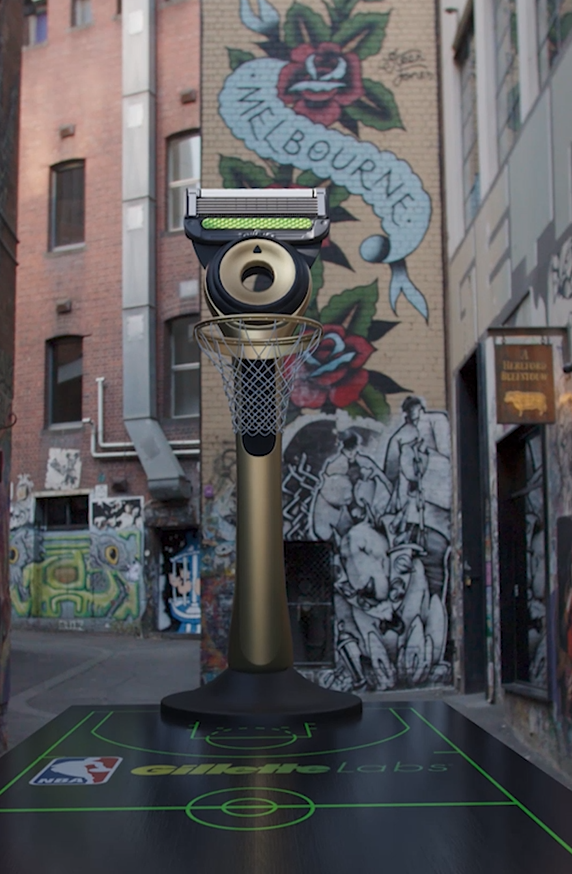 Gillette x NBA Melbourne Alley spot