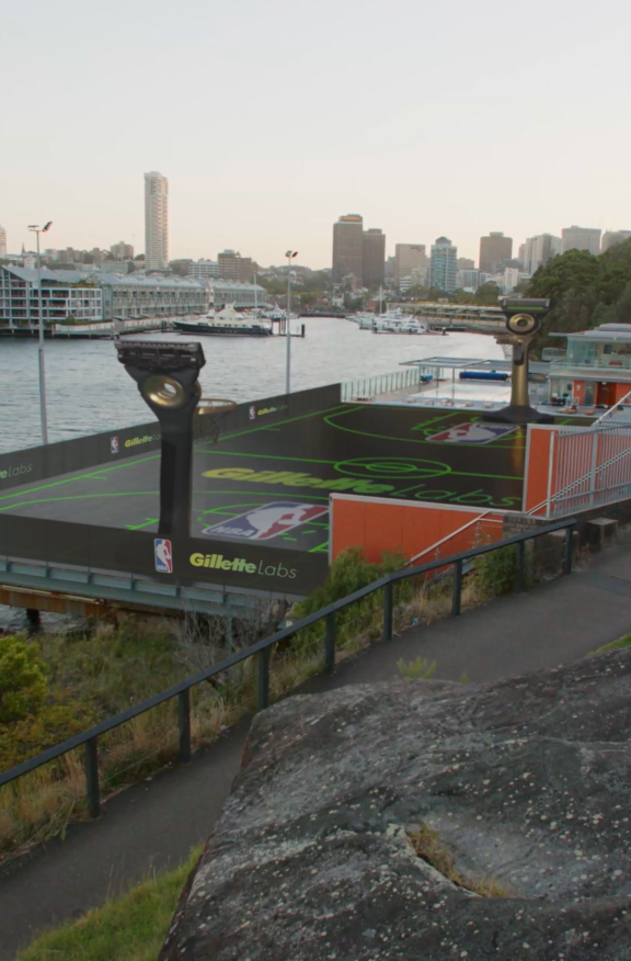 Gillette x NBA Running spot
